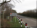 Entrance to Icklesham, A259