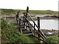 A rickety stile on the Lecale Way