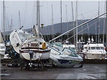 NS2072 : Storm damage at Kip Marina by Thomas Nugent