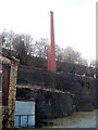 Grade II* listed former Navigation Colliery chimney, Crumlin