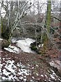 Waterfall on Tullypowrie Burn