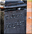 Ornamental gatepost, Belfast (2)