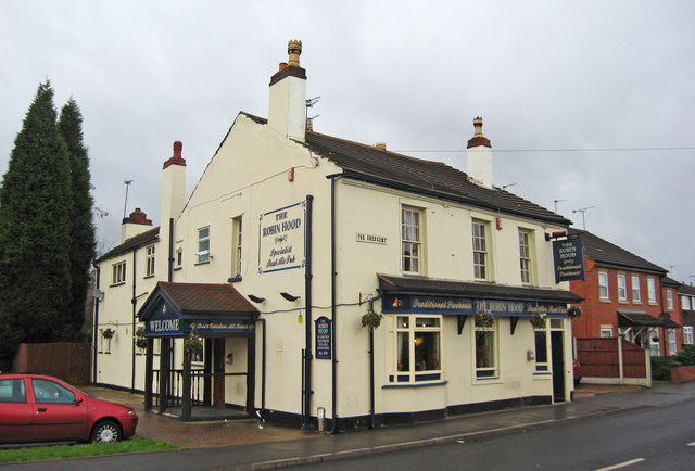 The Robin Hood (1), 54 The Crescent,... © P L Chadwick :: Geograph ...