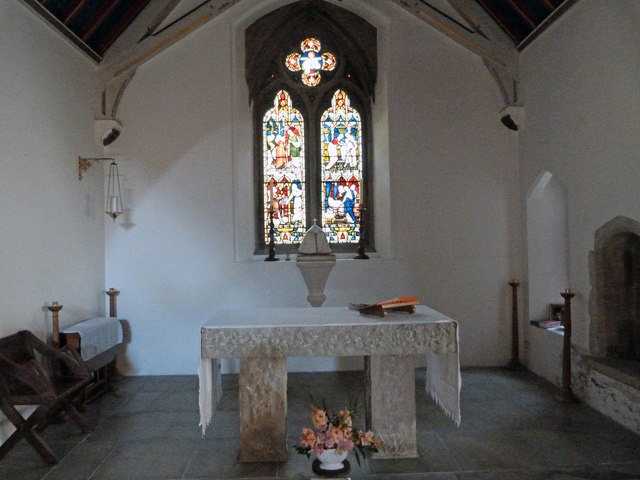 St Mary's Church, Rowner, Gosport. Interior