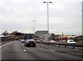 M5 Motorway Southbound Just After Junction 1