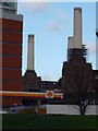 Battersea Power Station and Shell Petrol Station, Queen