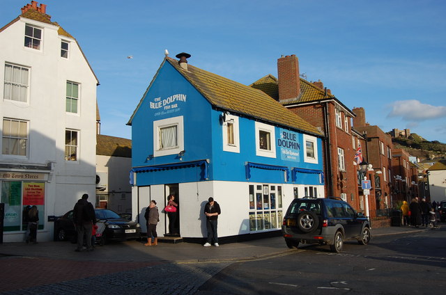 Blue Dolphin Fish Bar © Julian P Guffogg :: Geograph Britain and Ireland