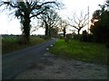 Looking south on Lye Lane