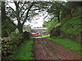 Footpath leading to Davygill Farm