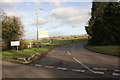 Road to the Oakley Wood Recycling Centre