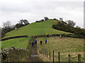 Walkers on Kerridge Hill