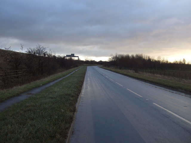 Pontefract Road heading east
