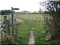 Public footpath to Little Wenham