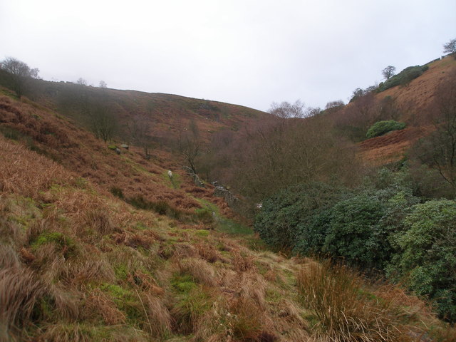Bronte Way in the upper Worth Valley