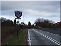 Entering Sherburn in Elmet