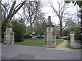 Royal Victoria Park - former road entrance