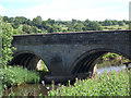 Kildwick Bridge the 14th century side