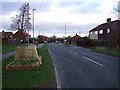 Entering Micklefield on Church Lane