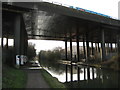 Coventry Canal: M6 Motorway bridge