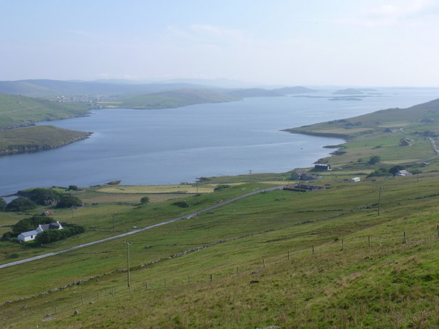 Weisdale: view over Sound and along... © Chris Downer :: Geograph ...