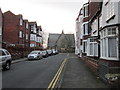 Looking along Rutland Street towards St John