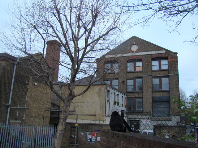 Former warehouses on Dace Road