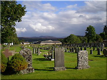 NN7098 : Banchor cemetery, Newtonmore by Stephen Stachowiak