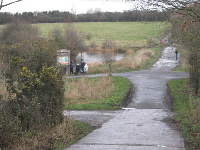 Approach To Swan Pool © Michael Westley :: Geograph Britain And Ireland