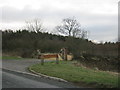 Entrance to Blue House Woodland Burials