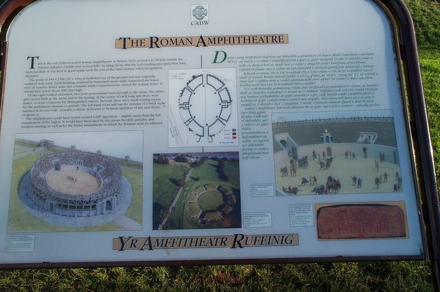 Roman Amphitheatre in Caerleon