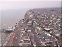 SD3036 : Blackpool North from the top of Blackpool Tower by Eddie Reed