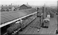 Rose Grove Station, with westbound coal train