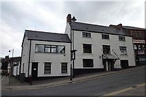 ST1586 : The Boars Head Hotel - Caerphilly by Eddie Reed