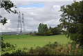 Pylons near Hill Farm