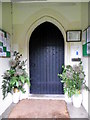 South door, The Church of St Michael and All Angels