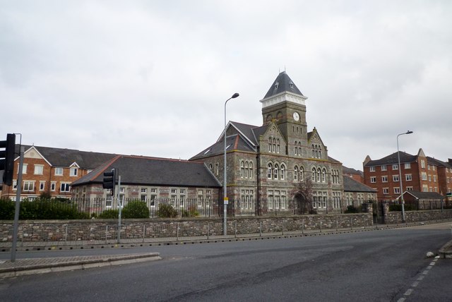 St David's Hospital Front, Cowbridge Road, Canton