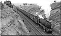 Northbound coal train on Dearne Valley line at Grimethorpe