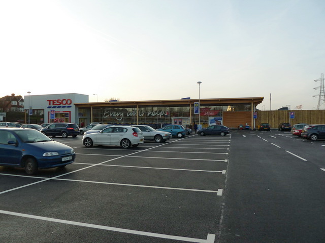 New Tesco at Higher Blackley, Manchester © Alexander P Kapp :: Geograph ...