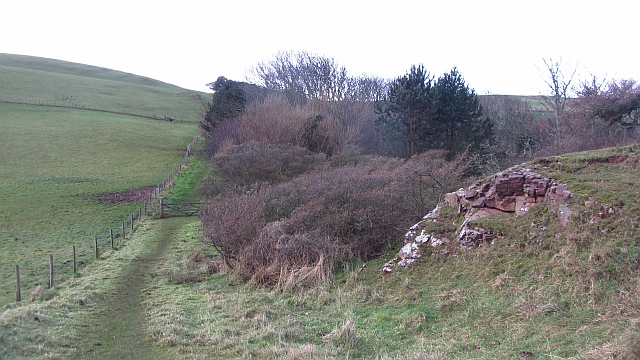 Outcrop by the Mire Loch