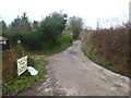 Corfe Mullen, farm entrance