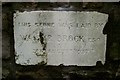 NS3975 : Foundation stone, former Salvation Army citadel by Lairich Rig