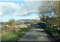 Stone bridge on lane north east of Llanynys