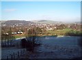 Overlooking Buxton from the edge of the High Plantation