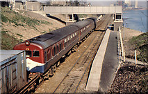 J4288 : The "perishable" at Downshire by Albert Bridge