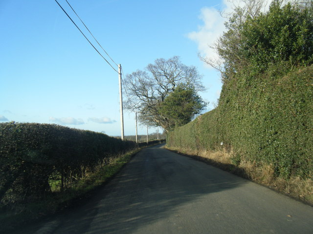 B5429 near Nantgwilym