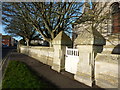 Massive gate posts, St Peter