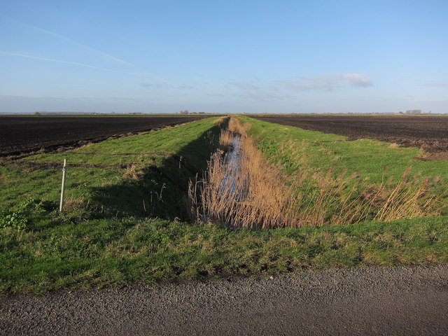 Drainage ditch from Black Drove
