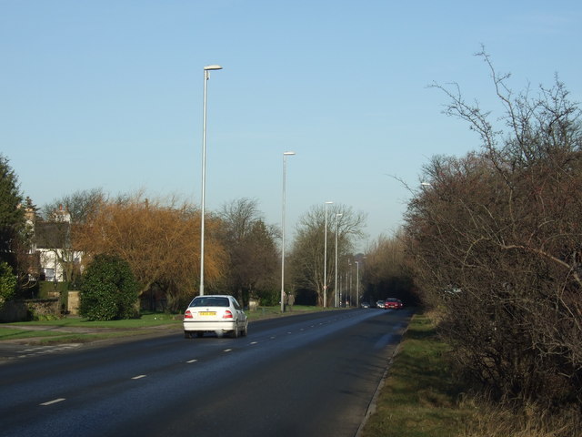 Otley Road (A660) heading north