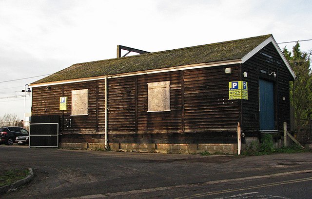 Great Eastern Railway goods shed at Waterbeach Station