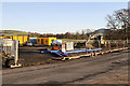 Construction work at Easter Langlee, Galashiels